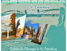 Tablet Screenshot of petersburg-individuell.com